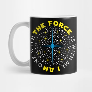 The Force is with me (blue) Mug